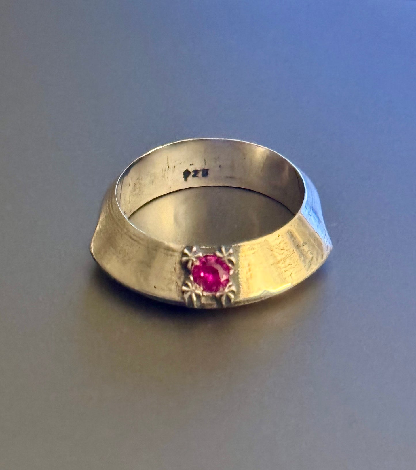blade ring - 5.75 - ruby