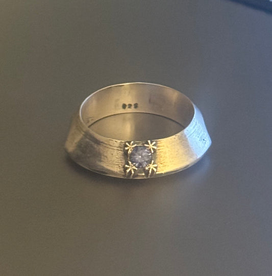 blade ring - 5.75 - sapphire